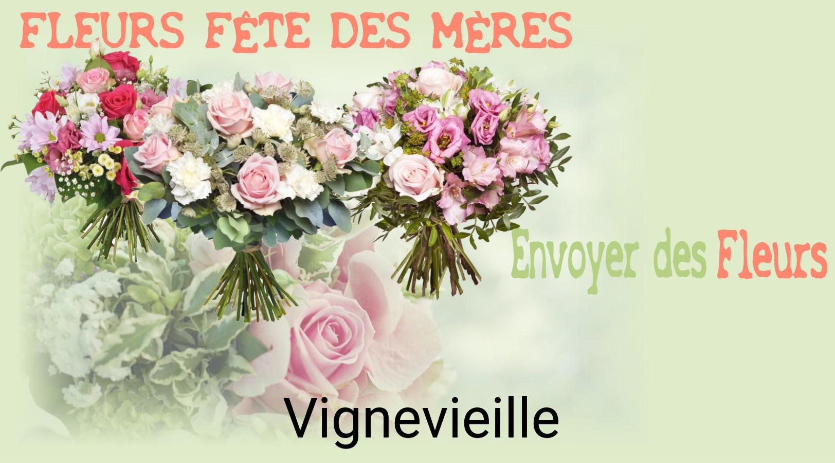 Bouquet de Fête des Mères livré à Vignevieille